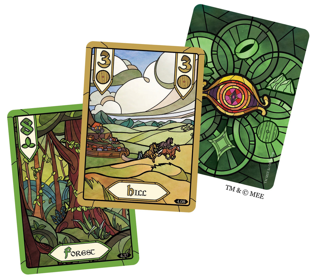 The Lord of the Rings The Two Towers Trick Taking Game