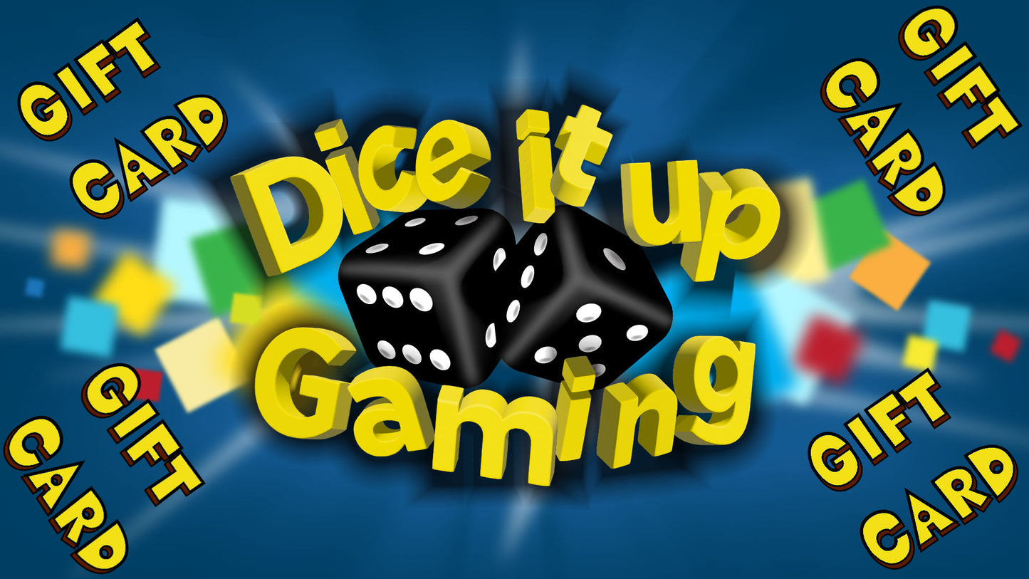 Dice it up Gaming digital gift card