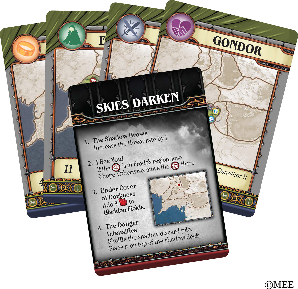 The Lord of the Rings Fate of the Fellowship - A Pandamic System Game