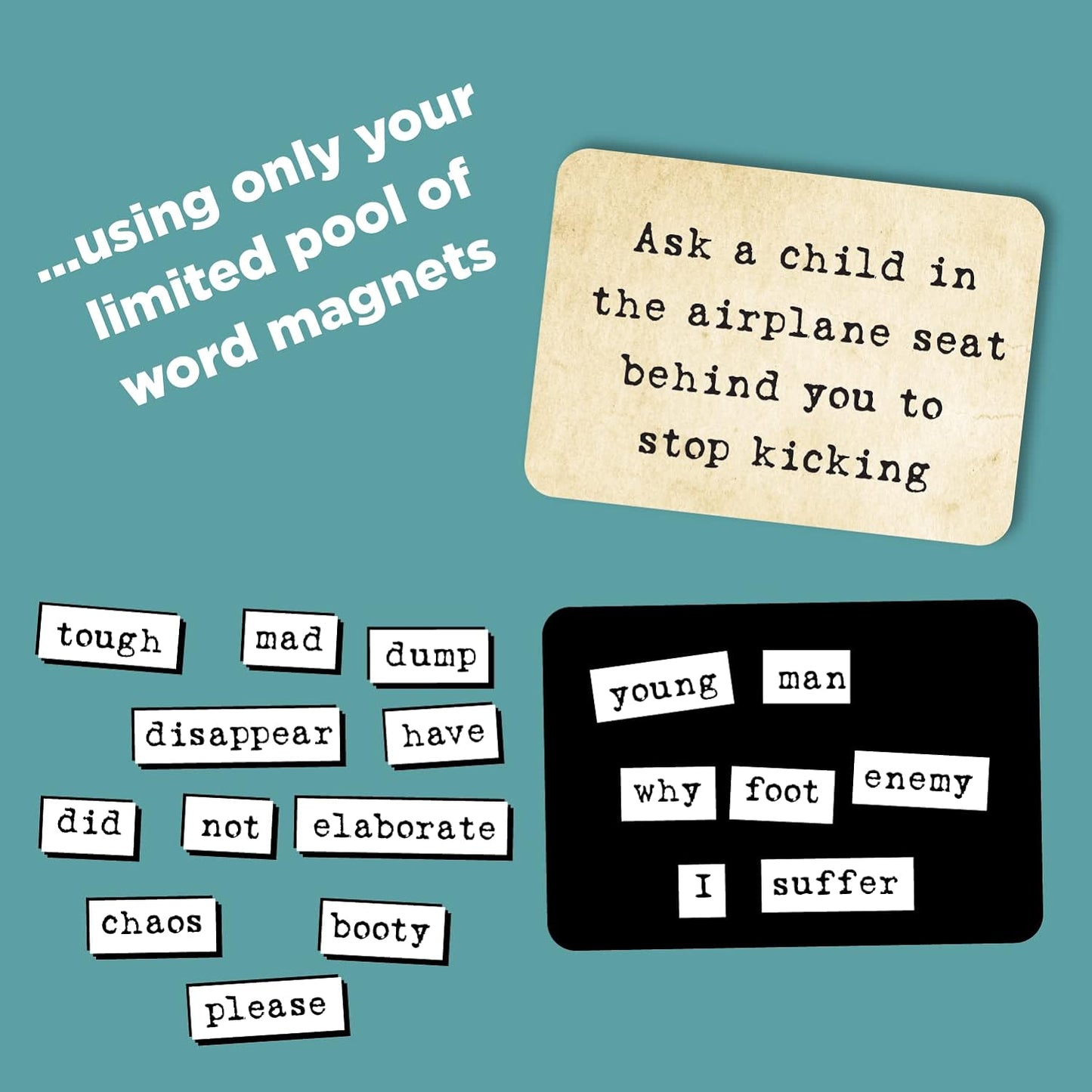 Ransom Notes; The Ridiculous Word Magnet