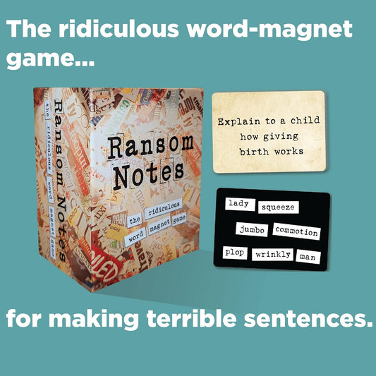 Ransom Notes; The Ridiculous Word Magnet