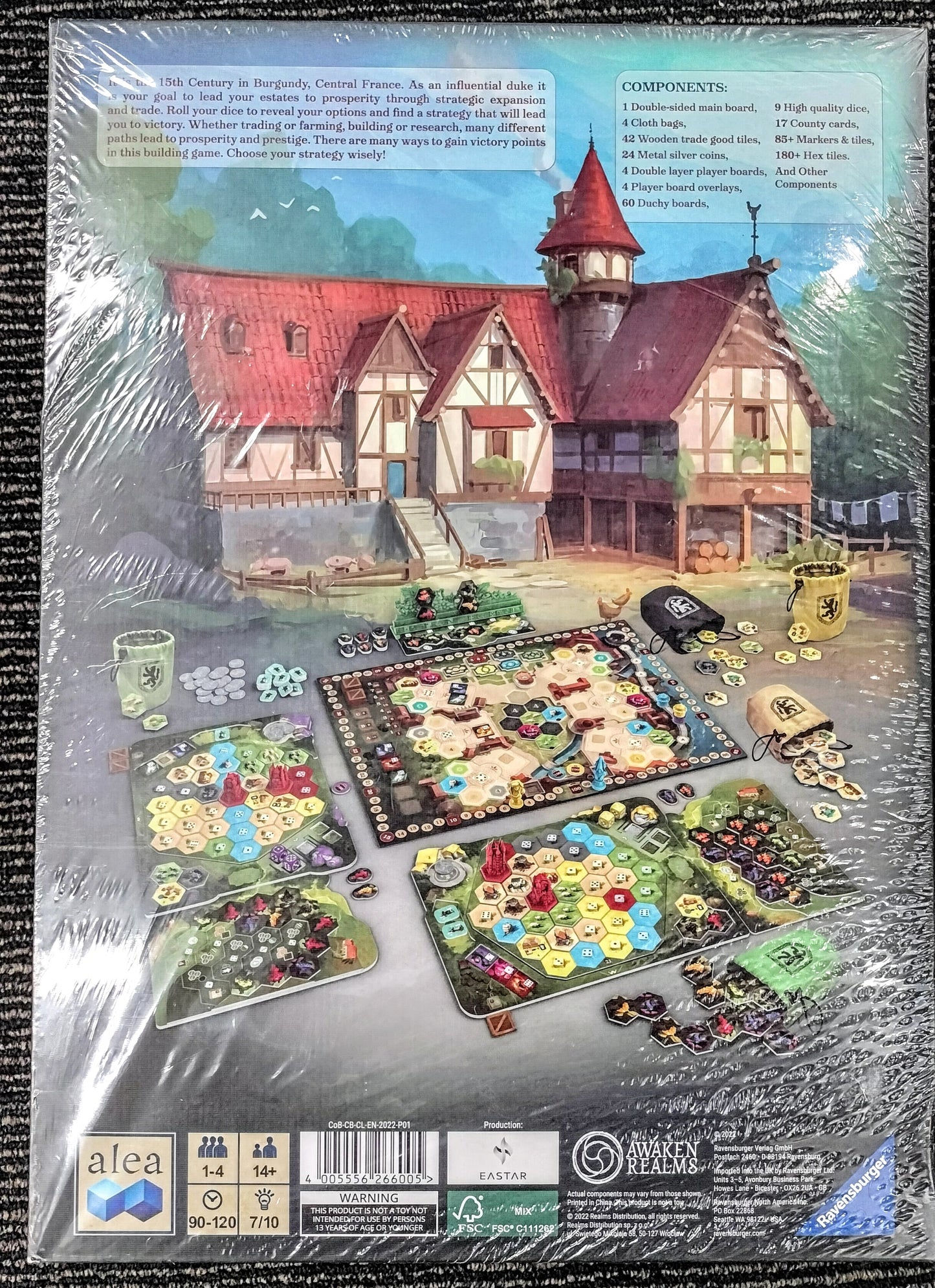 Castles of Burgundy Special Edition 2023 version (+ stretch goals)