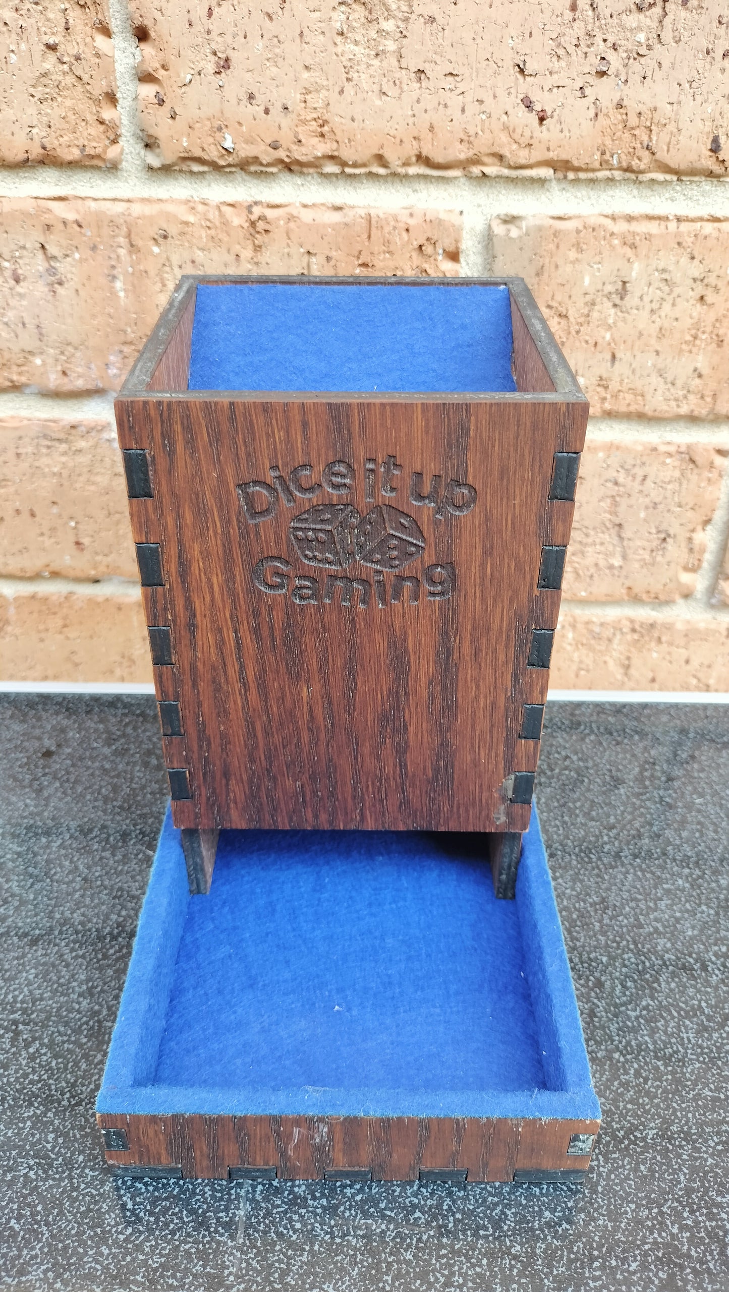 Wooden Dice Towers large 2nds. Two colours to choose from.