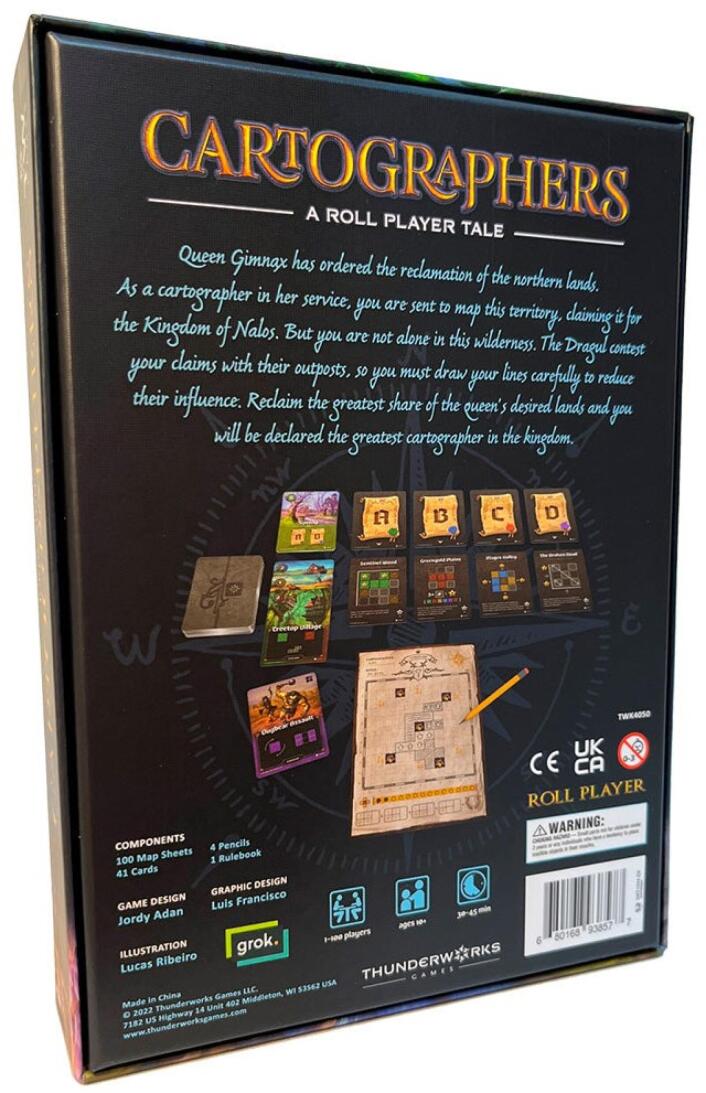 Cartographers A Roll Player Tale